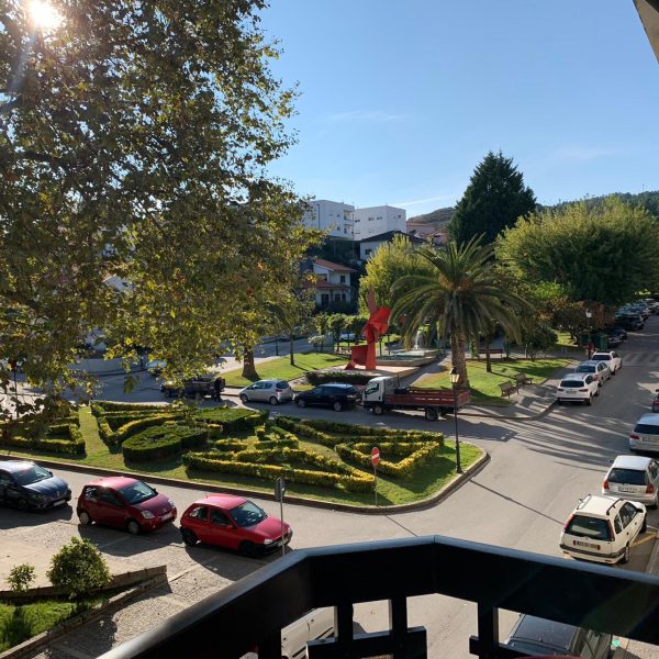 Vista para o jardim e cidade